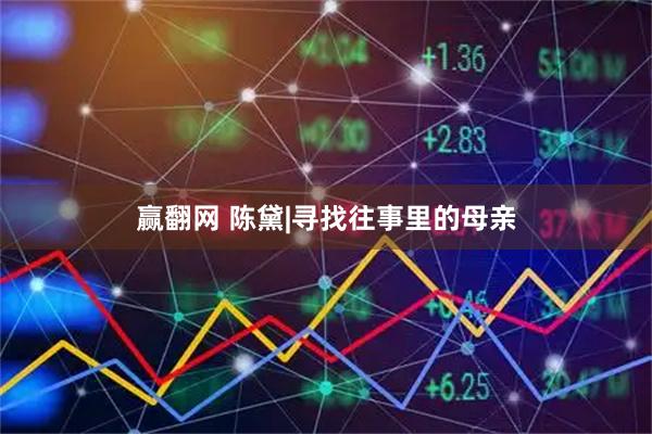 赢翻网 陈黛|寻找往事里的母亲