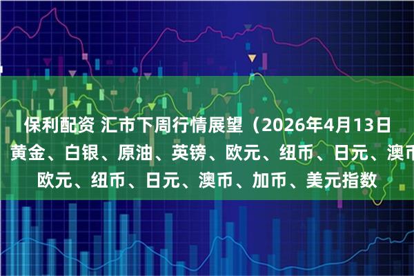 保利配资 汇市下周行情展望（2026年4月13日—2026年4月17日）黄金、白银、原油、英镑、欧元、纽币、日元、澳币、加币、美元指数