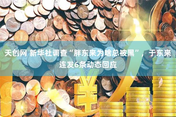 天创网 新华社调查“胖东来为啥总被黑”，于东来连发6条动态回应
