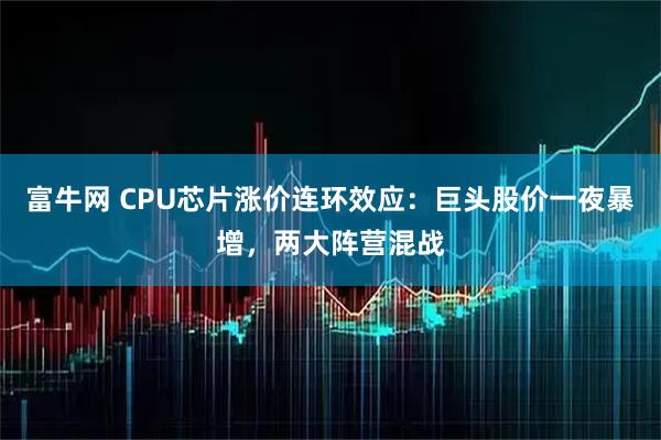 富牛网 CPU芯片涨价连环效应：巨头股价一夜暴增，两大阵营混战